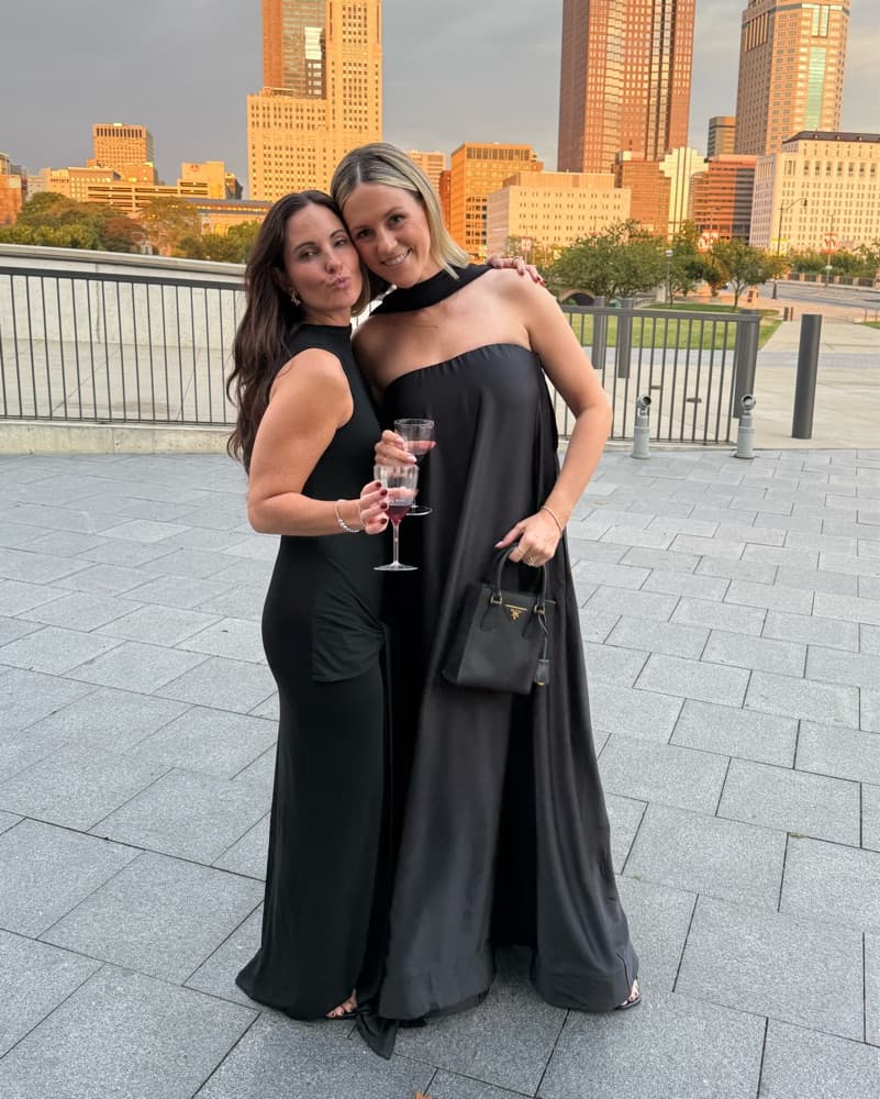 Piper Maxi Dress In Black - Image 2
