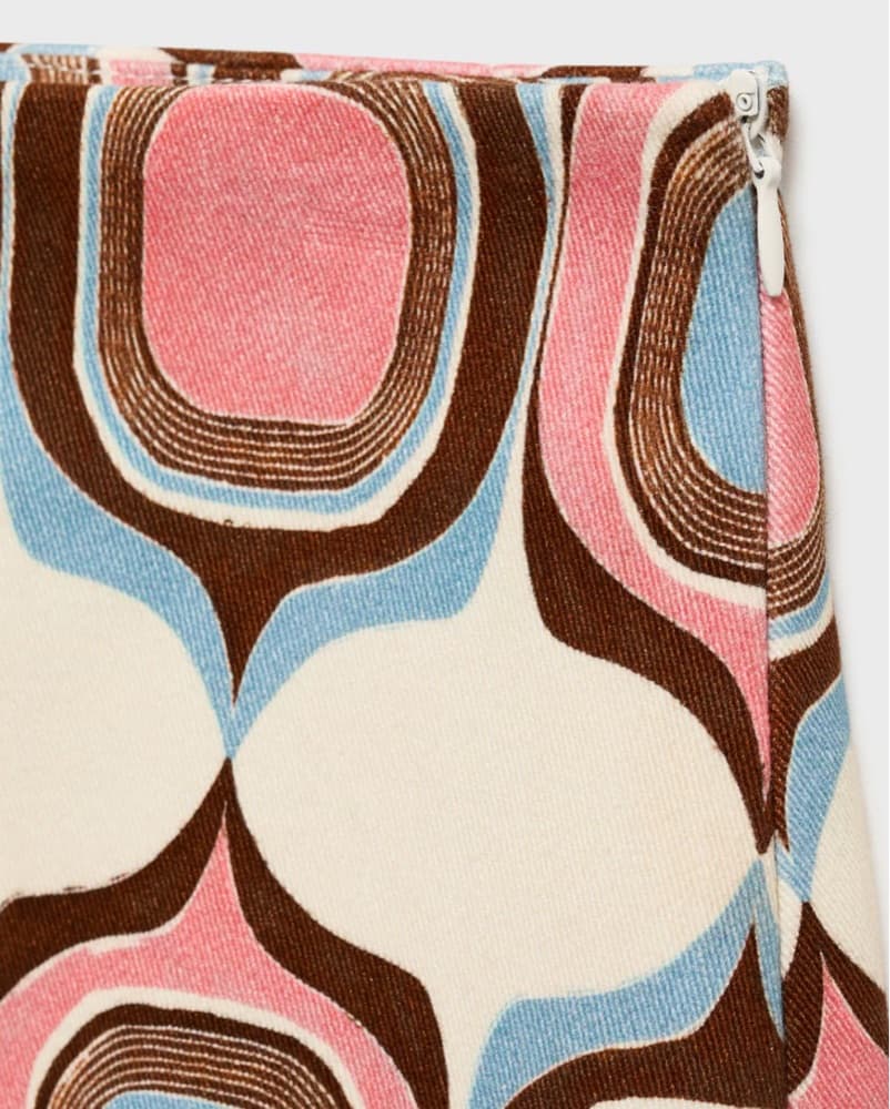 Retro Patterned SET - Mango  - Image 4