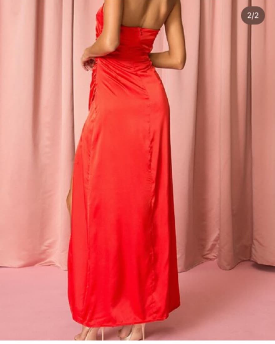 Red Formal Dress - Image 2
