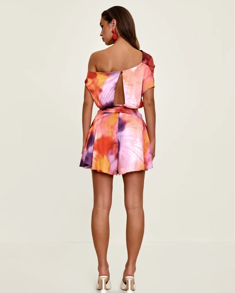 Andrea Iyamah Dandi Print Edah Romper - Image 5