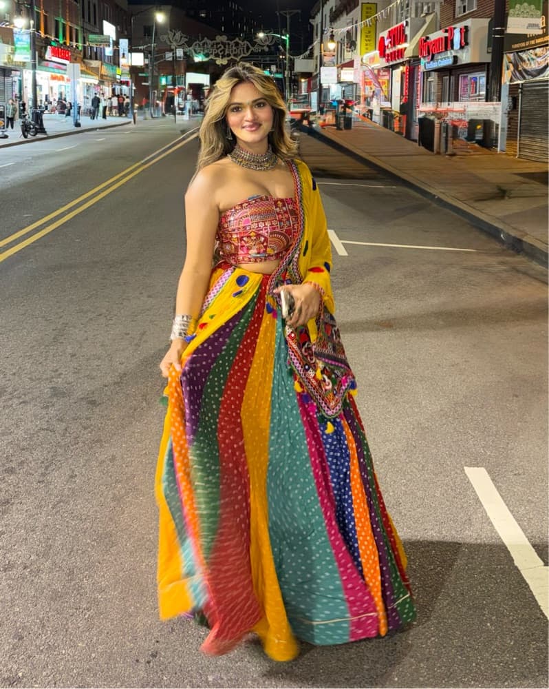 Indian Chaniya Choli Traditional Dress - Image 1