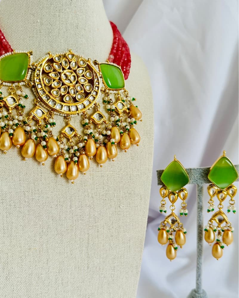 Exquisite Indian Inspired Necklace - Image 1