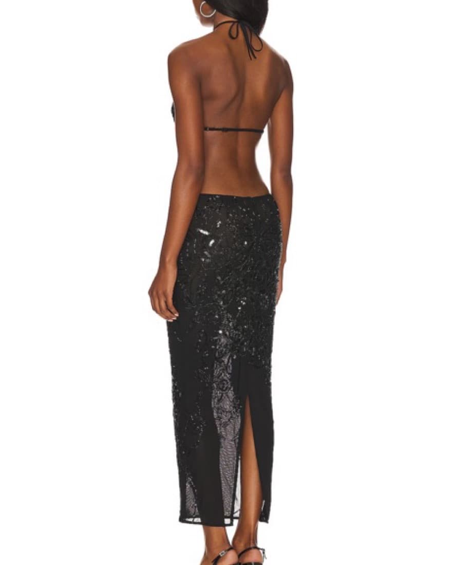 h:ours Ahinara Embellished Midi Dress - Image 4