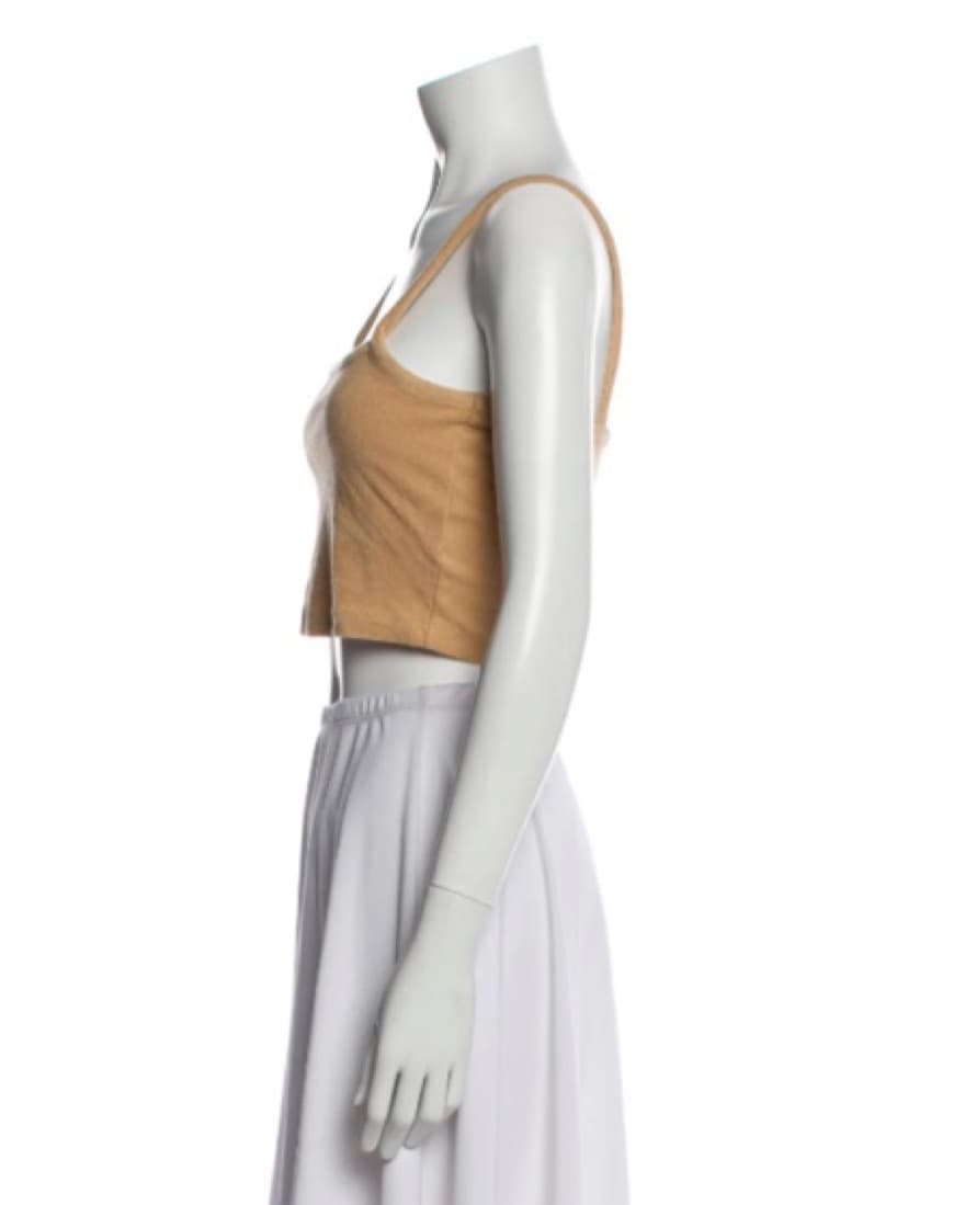 The Drops Neutral Crop Top - Image 4