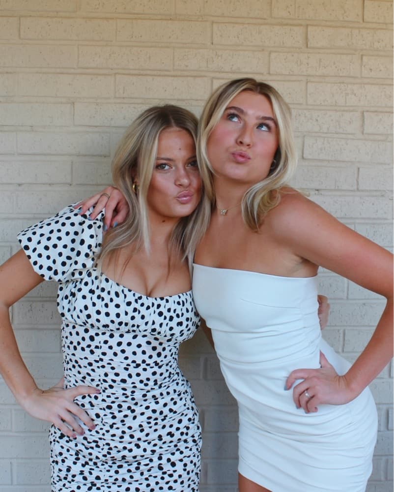 Zara - Polka Dot Mini Dress - Image 1