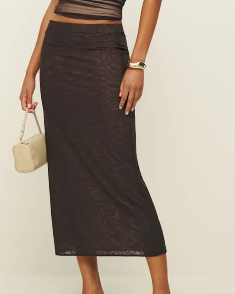 Sleek Mesh Cutout Dress - Image 3