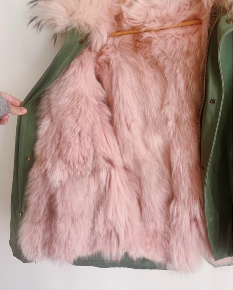 Chic Romi Basha Fur Hooded Jacket - Image 2