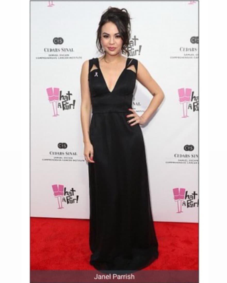 Dalia Macphee Black Satin Dress - Image 2