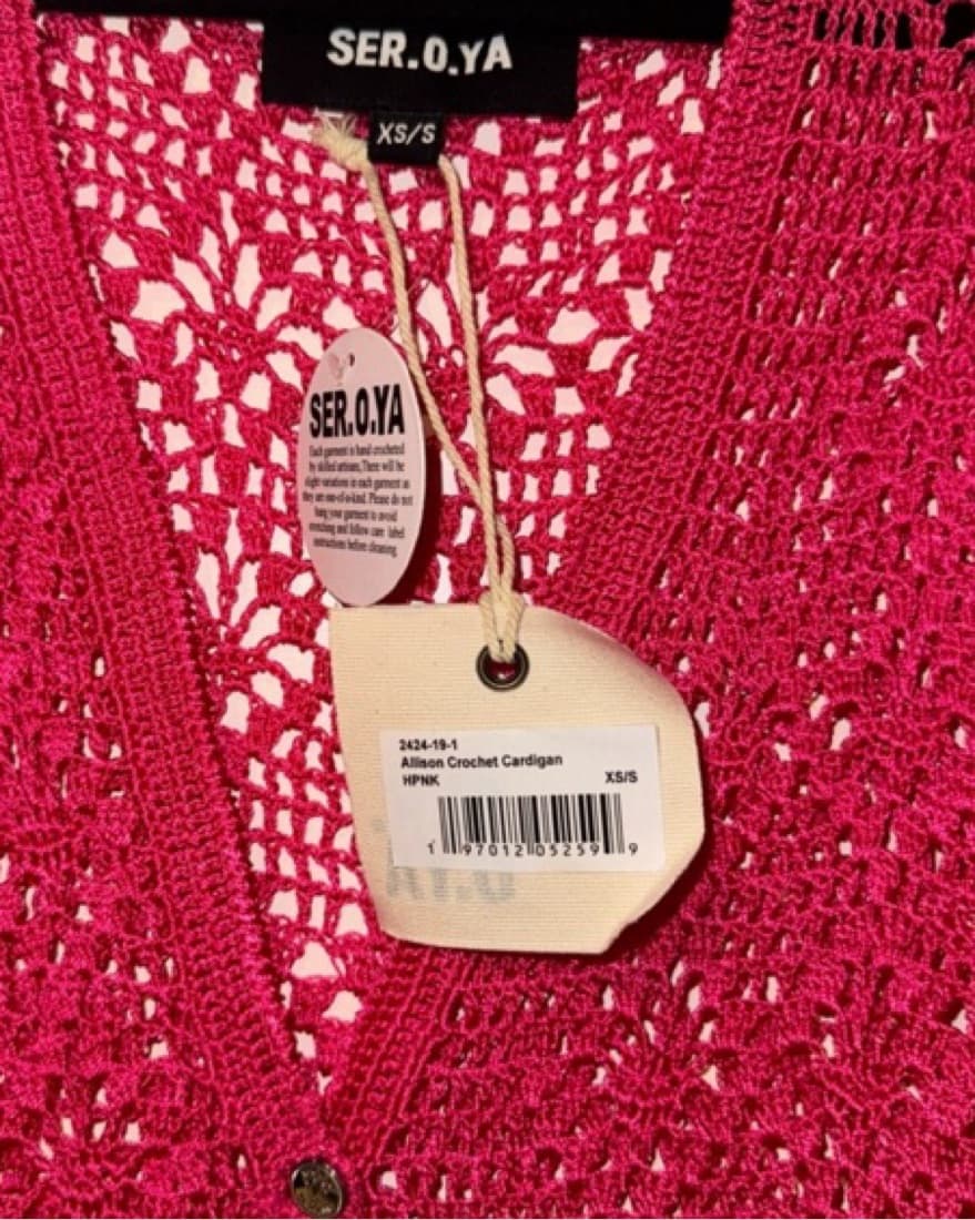 Ser.o.ya Alison Crochet Cardigan Coverup - Image 4