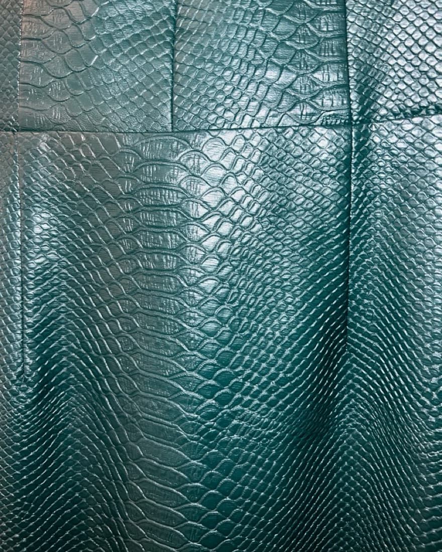 Leather Mini Dress - Image 4