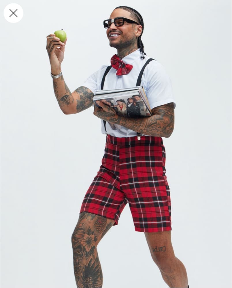 Plaid Schoolboy  Chic Outfit - Image 1