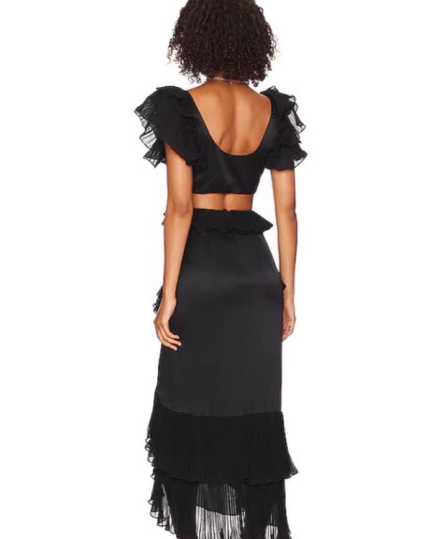 Revolve Formal Black Dress - Image 4