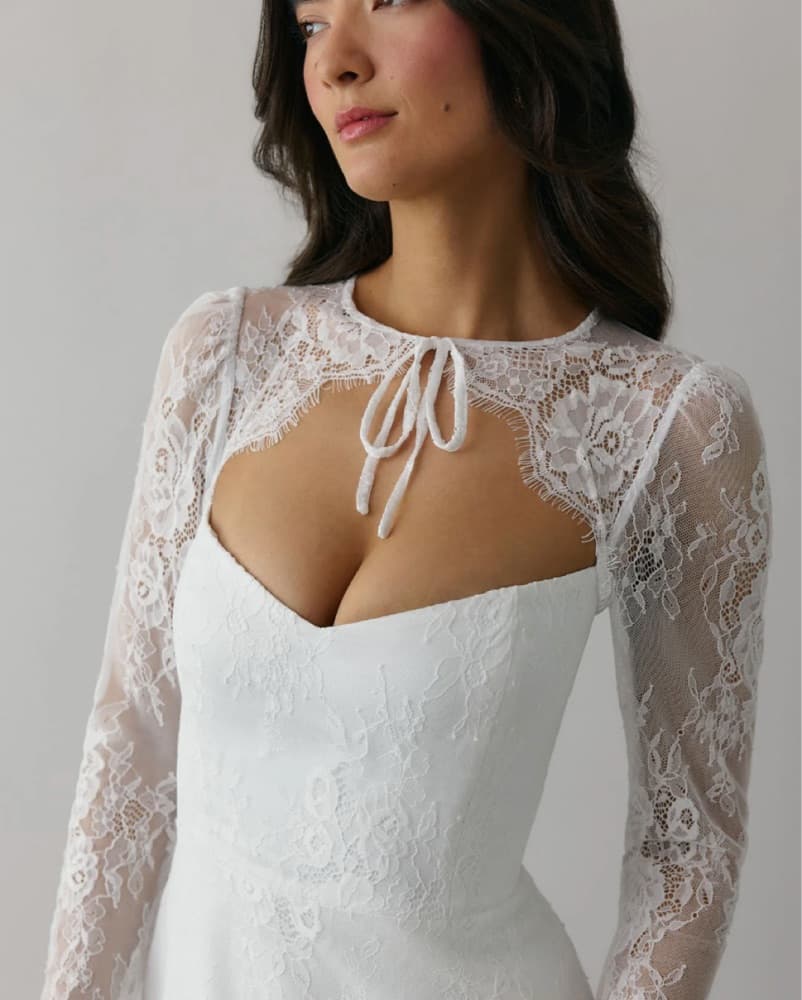 Lace Mini Dress - Image 2