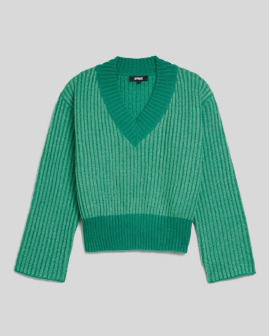 Apparis Green Knit Sweater - Image 1