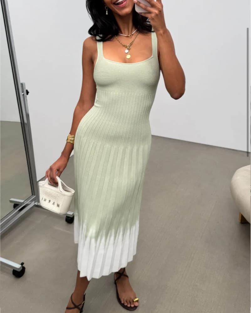 Staud Tie Dye Ellison Dress - Image 1