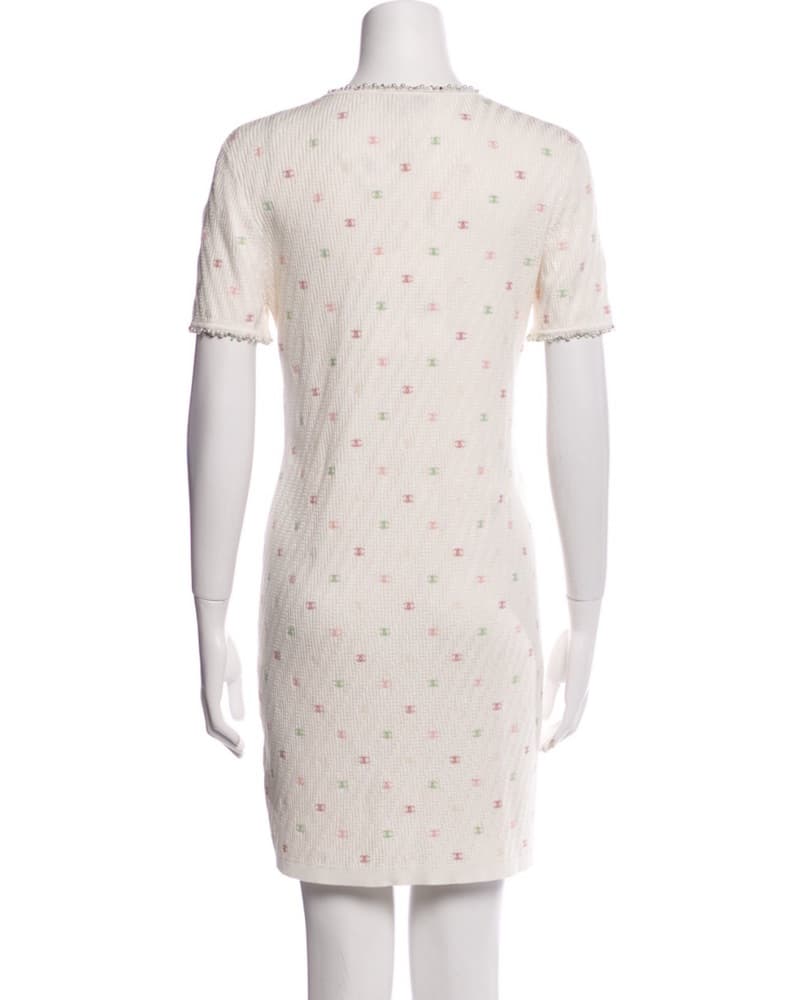 Chanel SS23 multicolor Logo Dress - Image 6