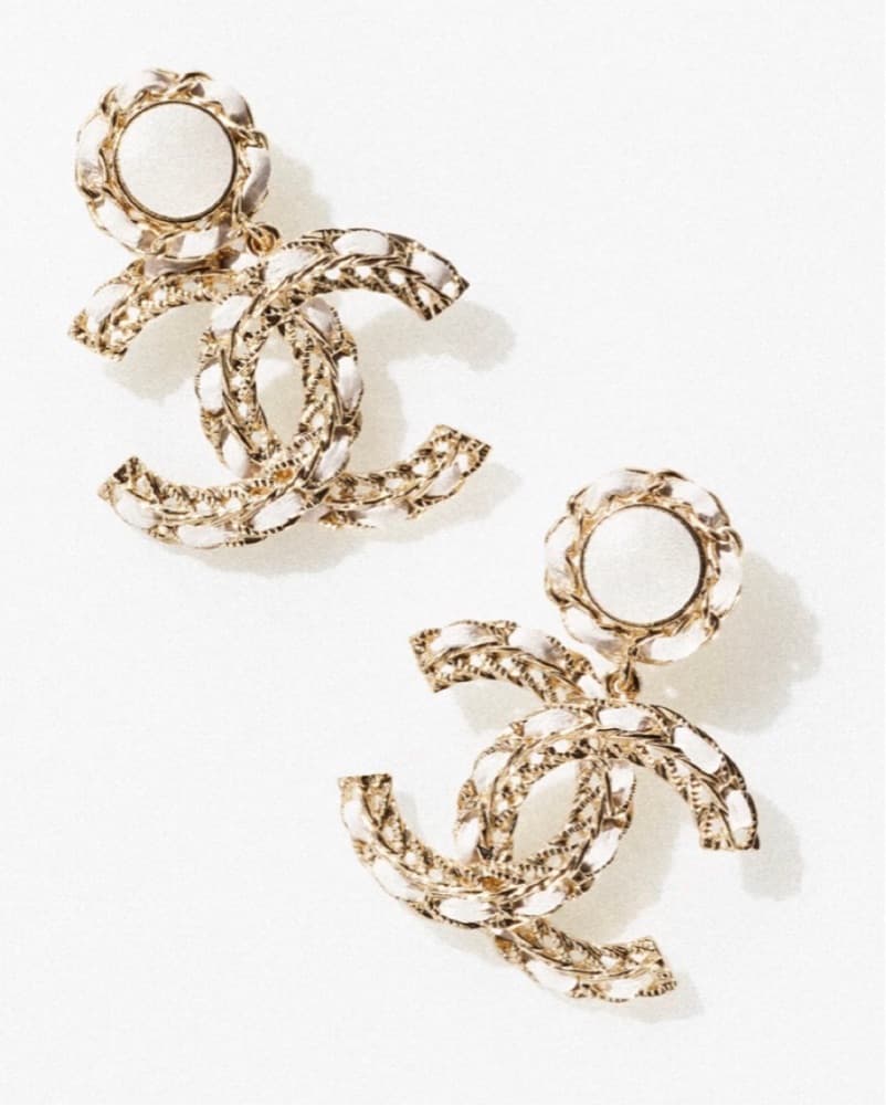 Chanel Double C Earrings - Image 1