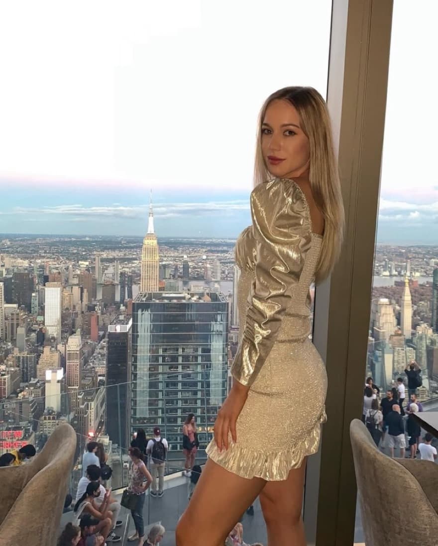Radiant Metallic Ruffle Dress - Image 1