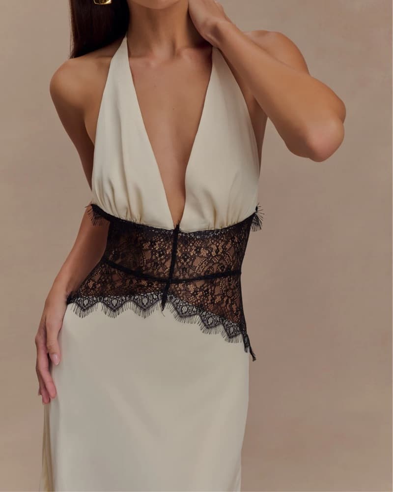 Meshki White Maxi Dress - Image 2