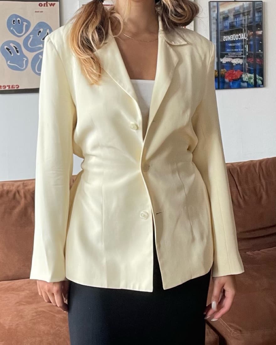 Mirror Palais Silk Blazer  - Image 3