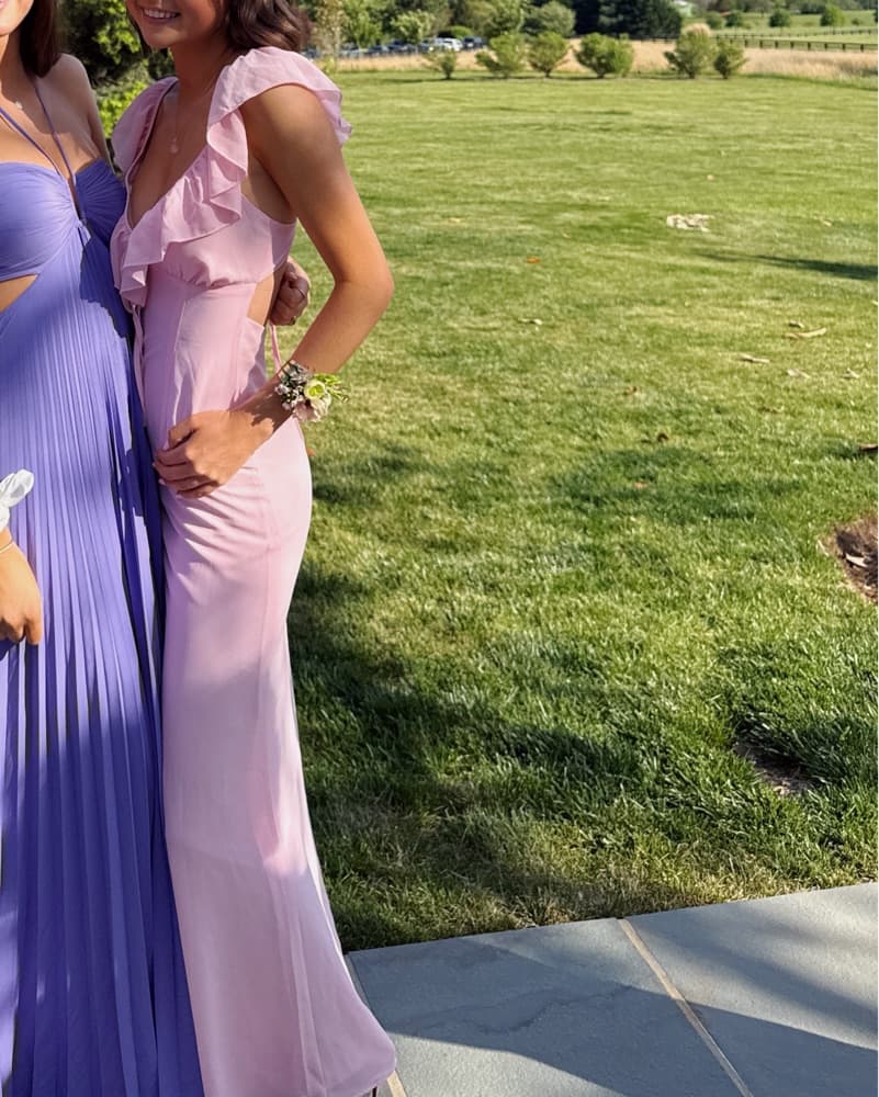 Romantic Ruffle Maxi Dress - Image 4