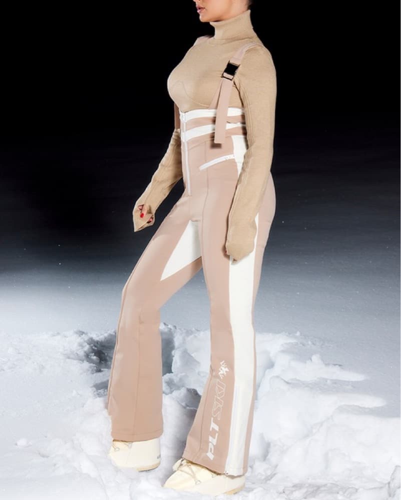 PLT Fit & Flare Ski Pants w/ Suspenders - Image 3