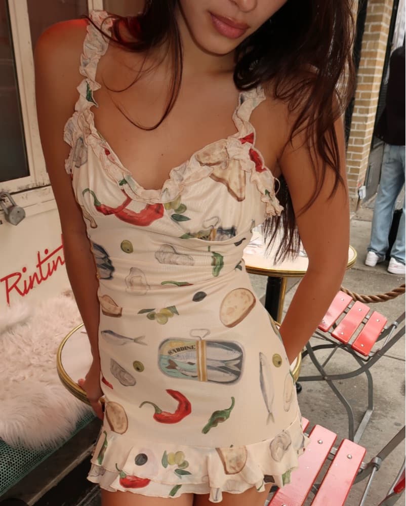 Sardines Mini Dress - Image 1