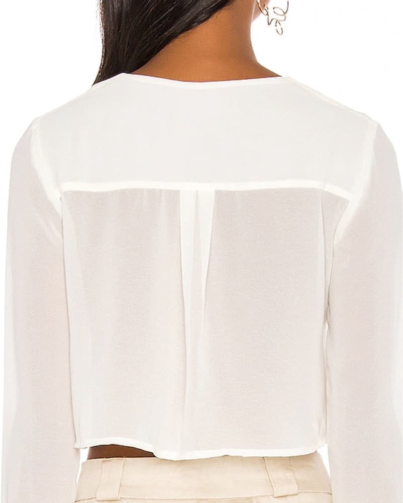 Chic and Versatile White Blouse - Image 2