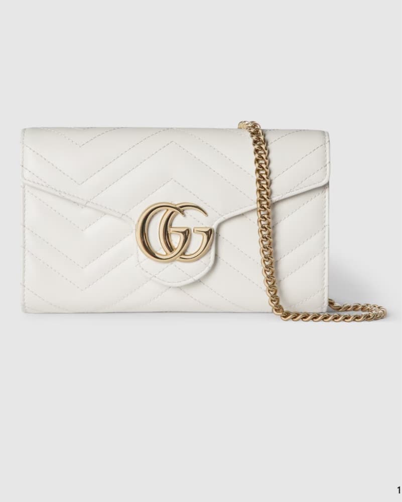 Gucci Marmont Wallet On Chain - Image 1