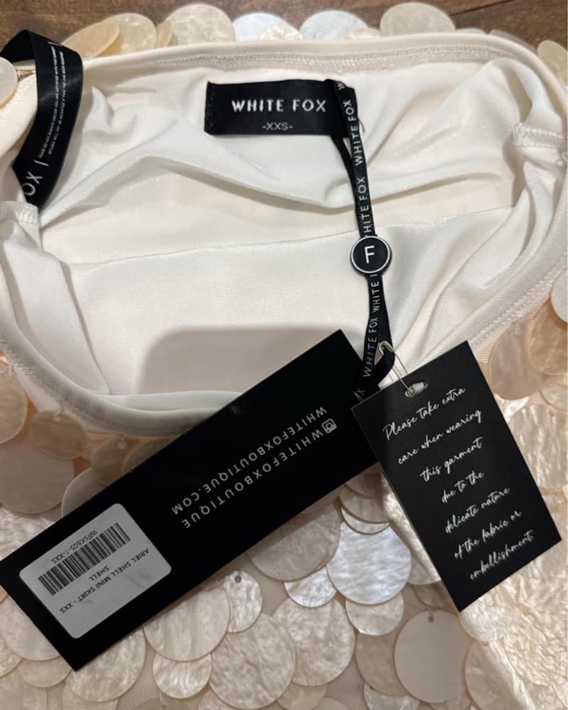 White Fox Ariel Shell Skirt - Image 4