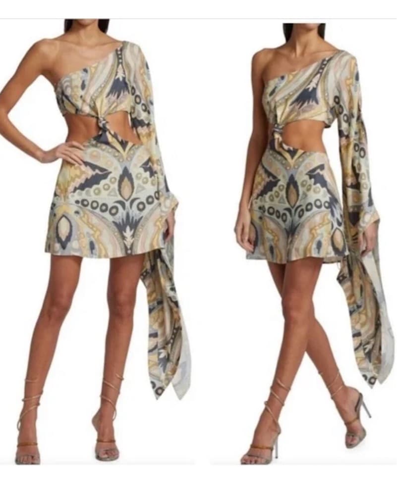 Cult Gaia Lucy One Sholder Dress - Image 2