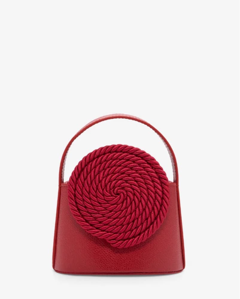 Destree Mini Red Passementerie Bag - Image 1
