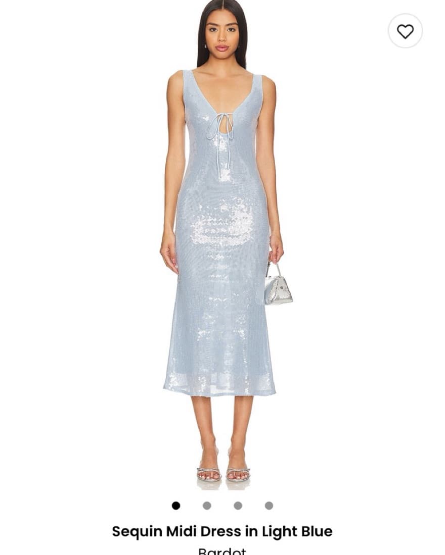 Bardot Isha Sequin Midi Dress - Image 1
