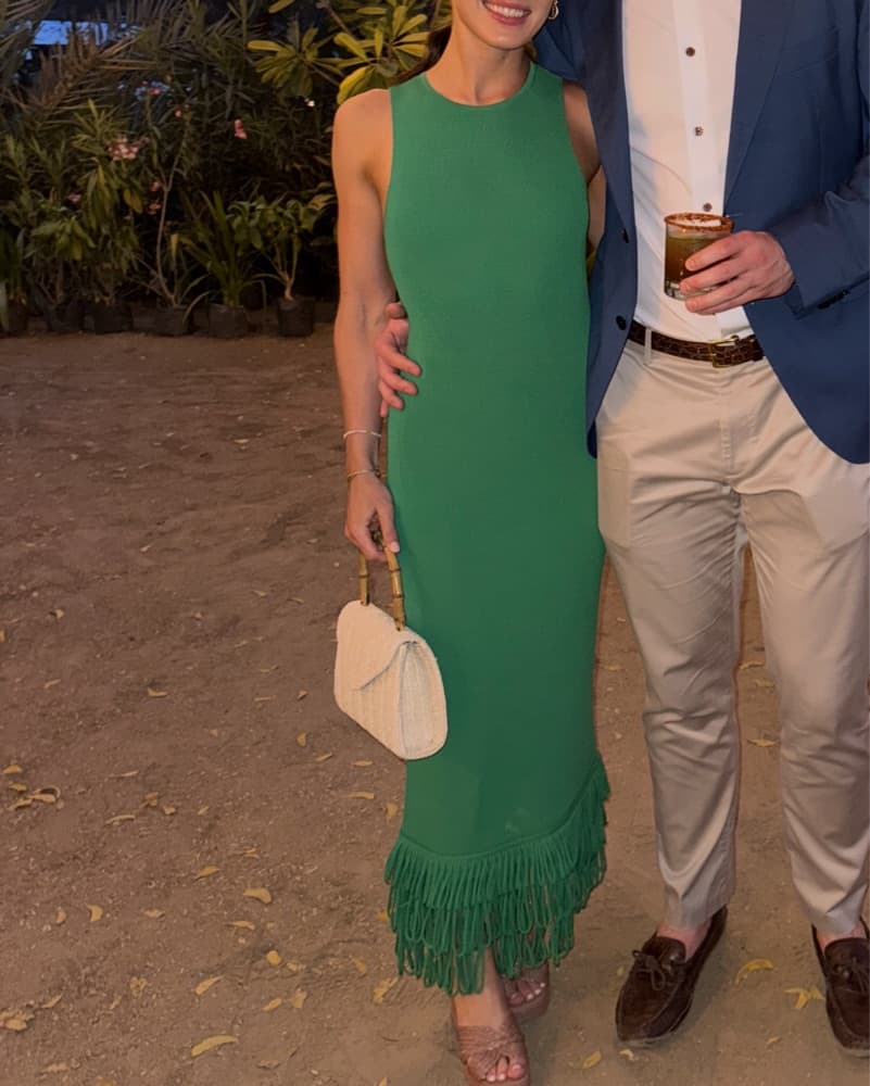 Simon Miller green Albers Knit Dress - Image 3