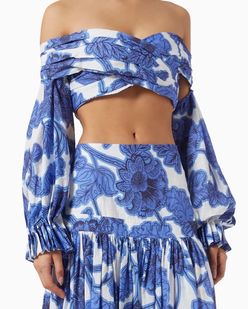 Blue and White Floral Alexis Set - Image 4