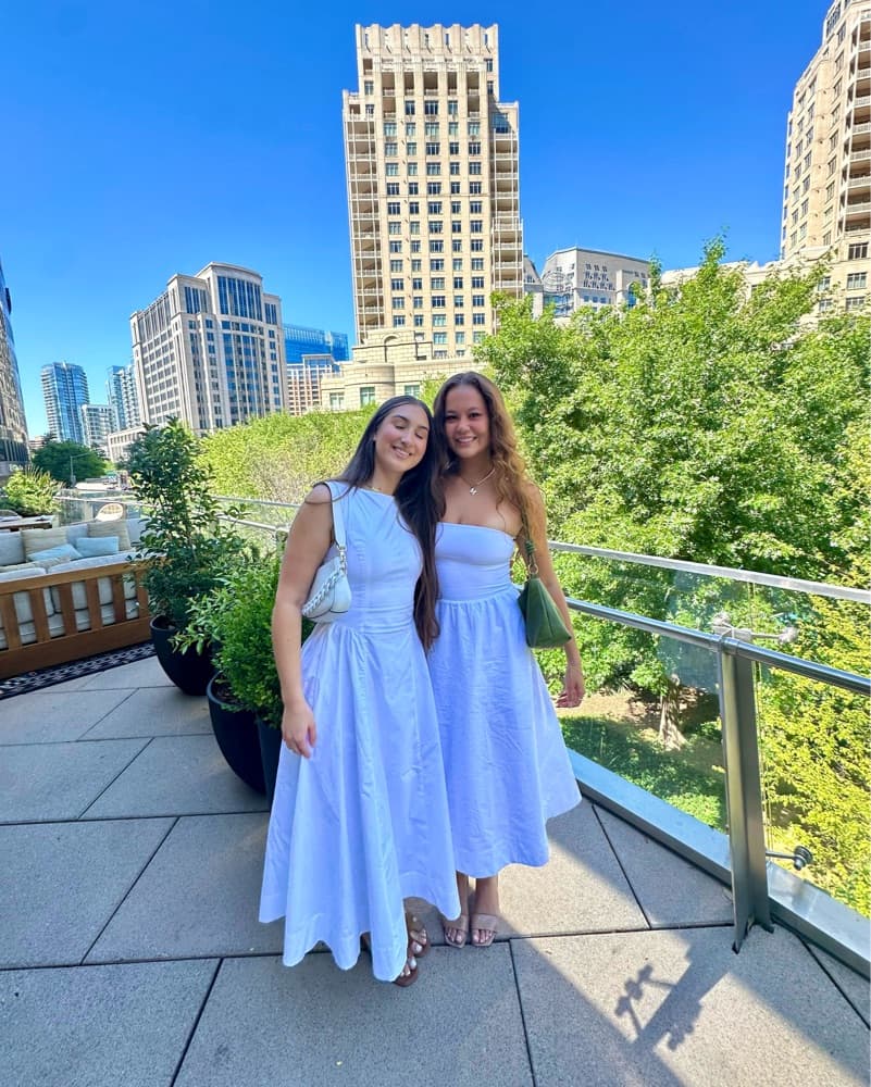 Elegant White Midi Dress - Image 5