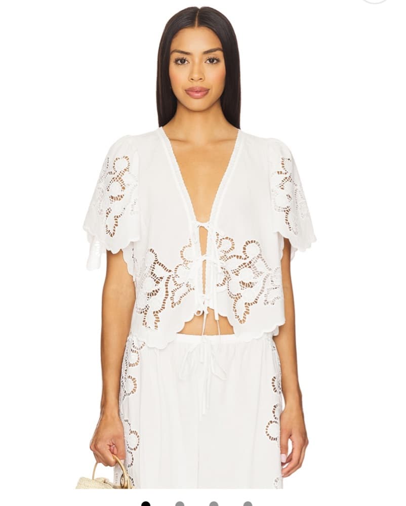 White Coverup Set - Image 2