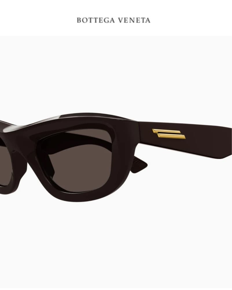 Bittega Veneta Brown Sunglasses  - Image 3