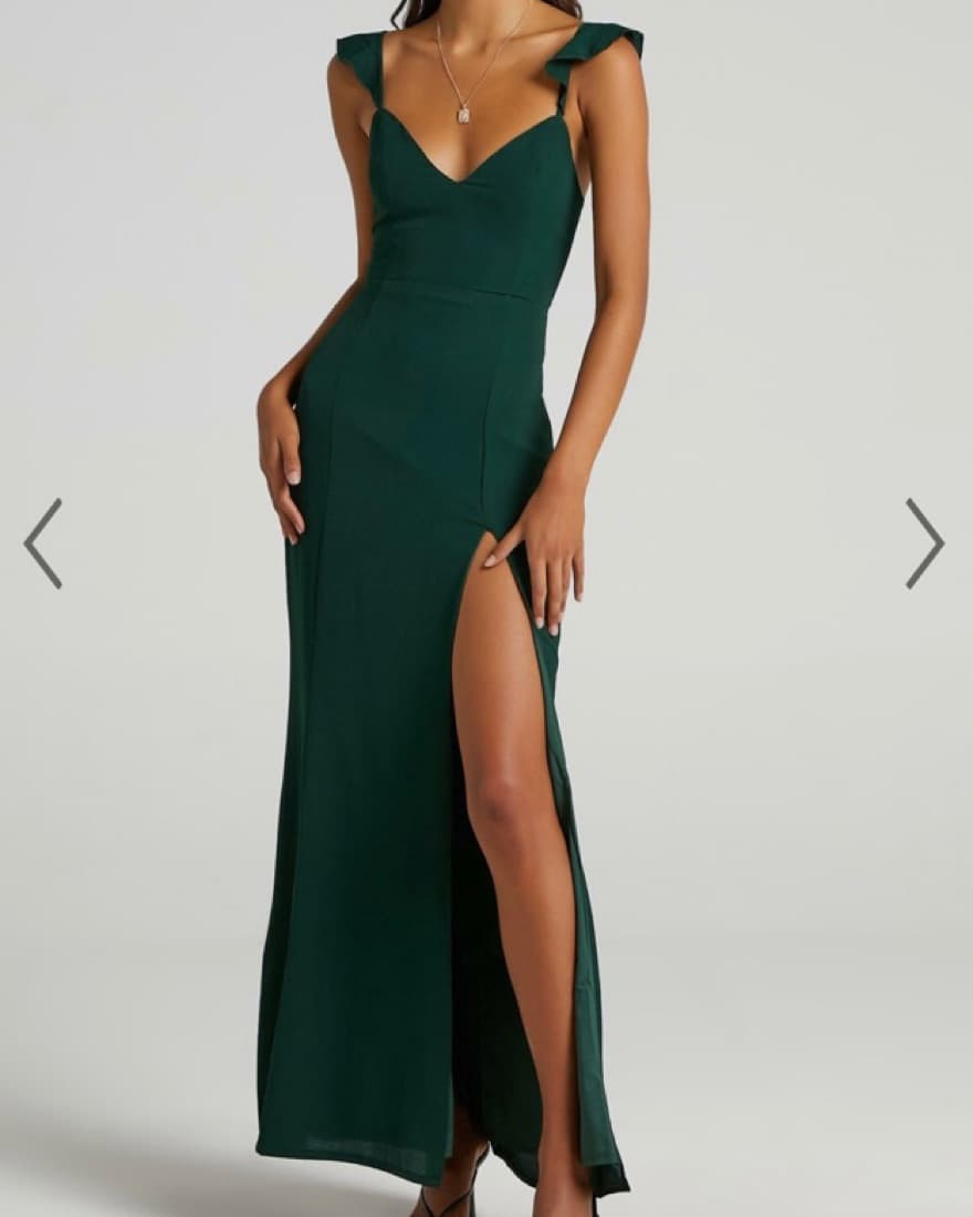 Showpo More Than This Ruffle Maxi Dress - Image 1