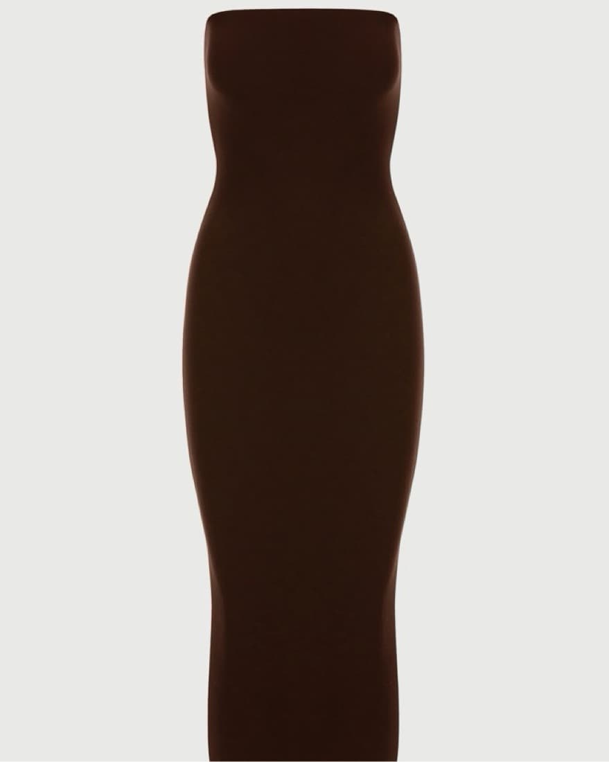 Naked Wardrobe Bodycon Maxi Tube Dress - Image 1