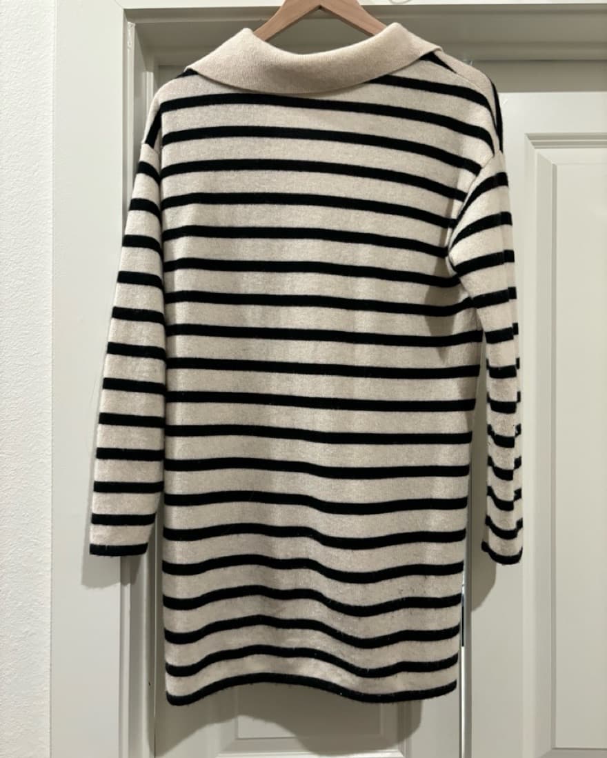 Reformation Cashmere Striped Dress - Image 2