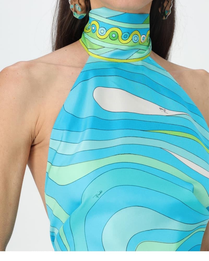 Pucci Labirinto Print Top  - Image 3