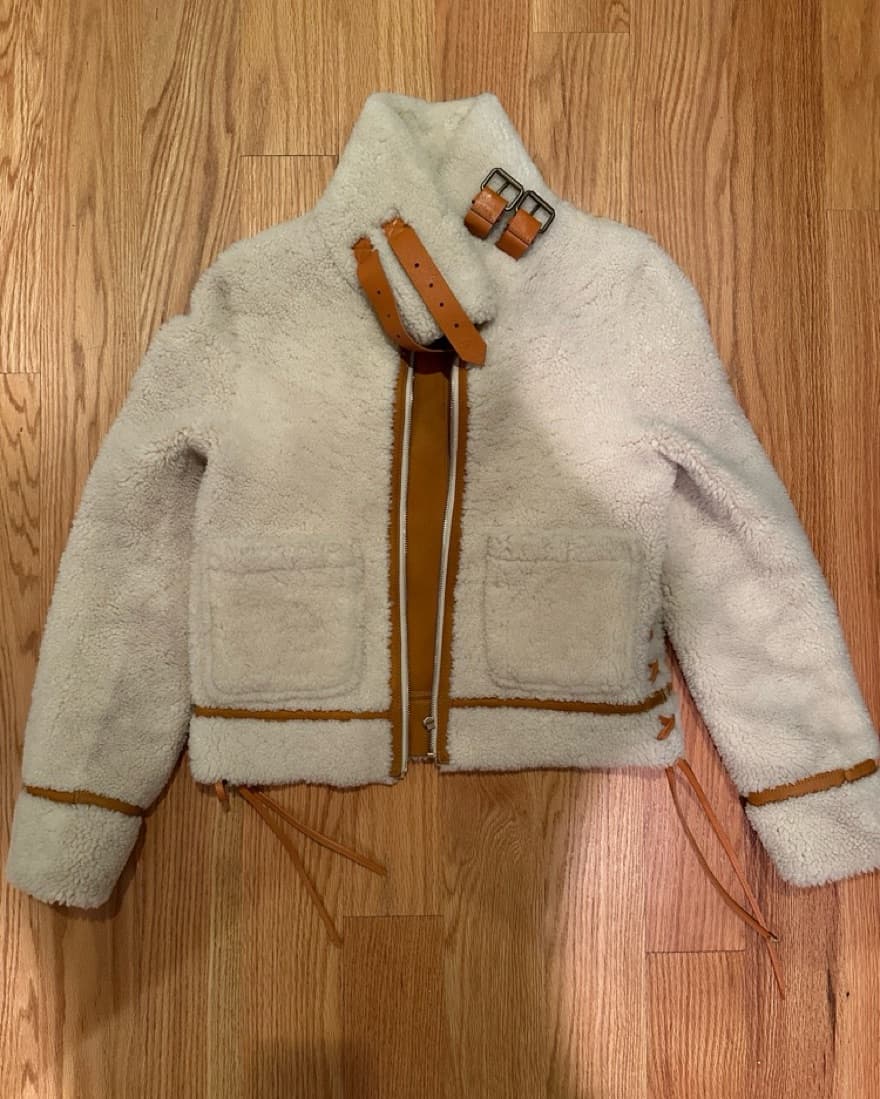 Reversible Fur Shearling Jacket  - Image 3