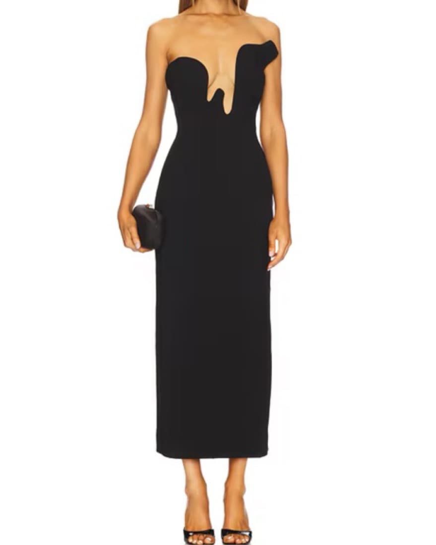 Bardot Rosalyn Black Dress - Image 1