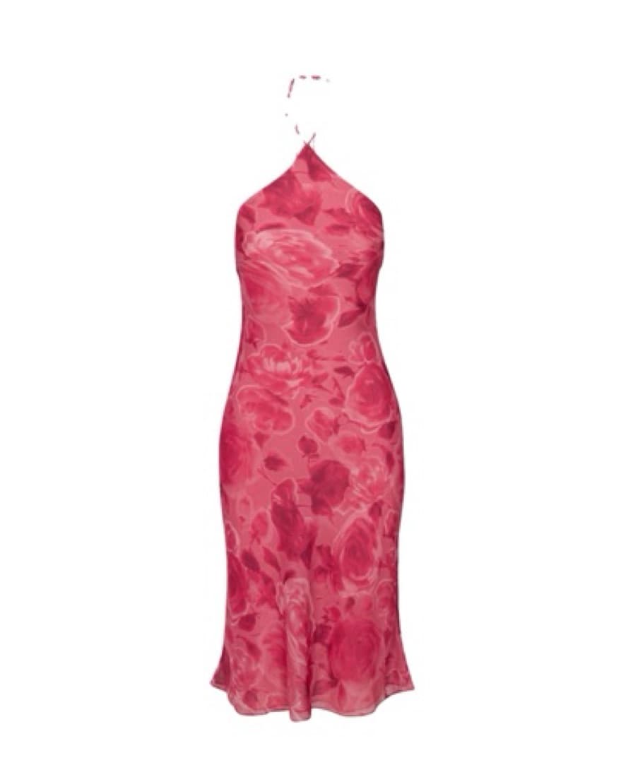 Realisation Par Pink Floral Midi Dress - Image 2