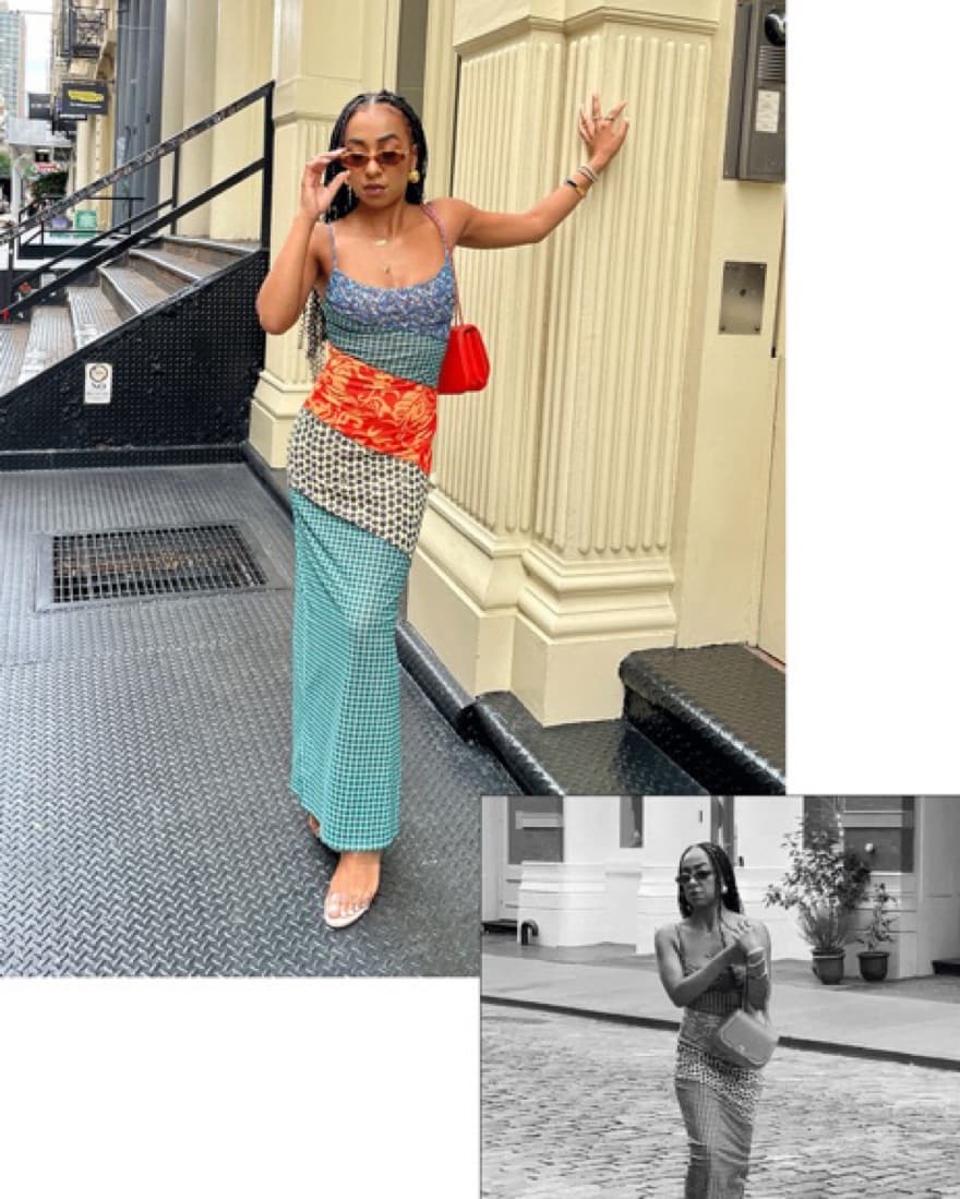 Miaou Thais Dress In Sweet Legend Print - Image 1