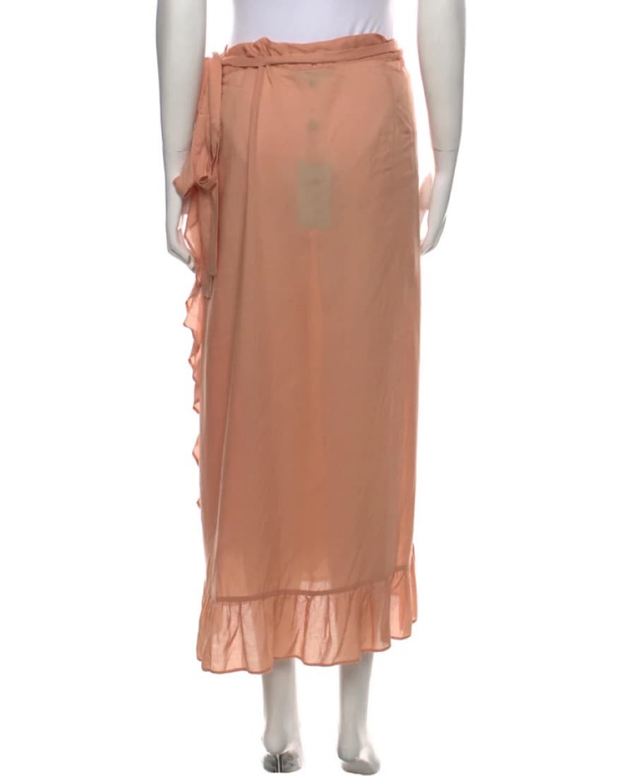 Melissa Odabash Ruffle Midi Skirt - Image 3