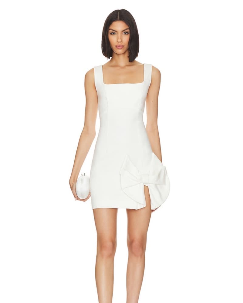 Elliatt Rays Dress In Ivory  - Image 1