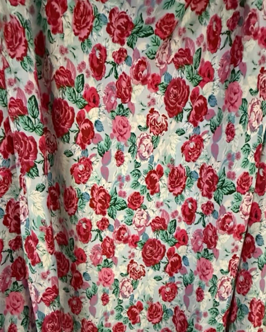 Floral Print Maxi Silk Slip Dress - Image 4