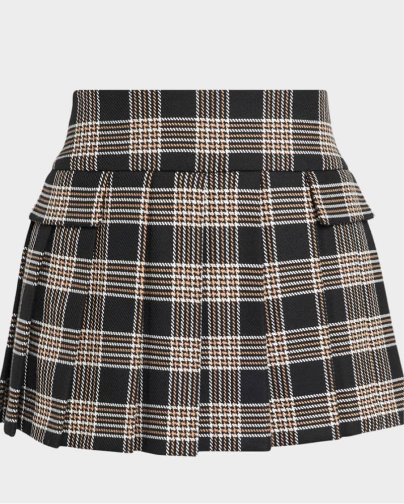 alice + olivia plaid skirt set - Image 5